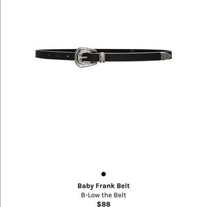 Never worn B Low belt size medium